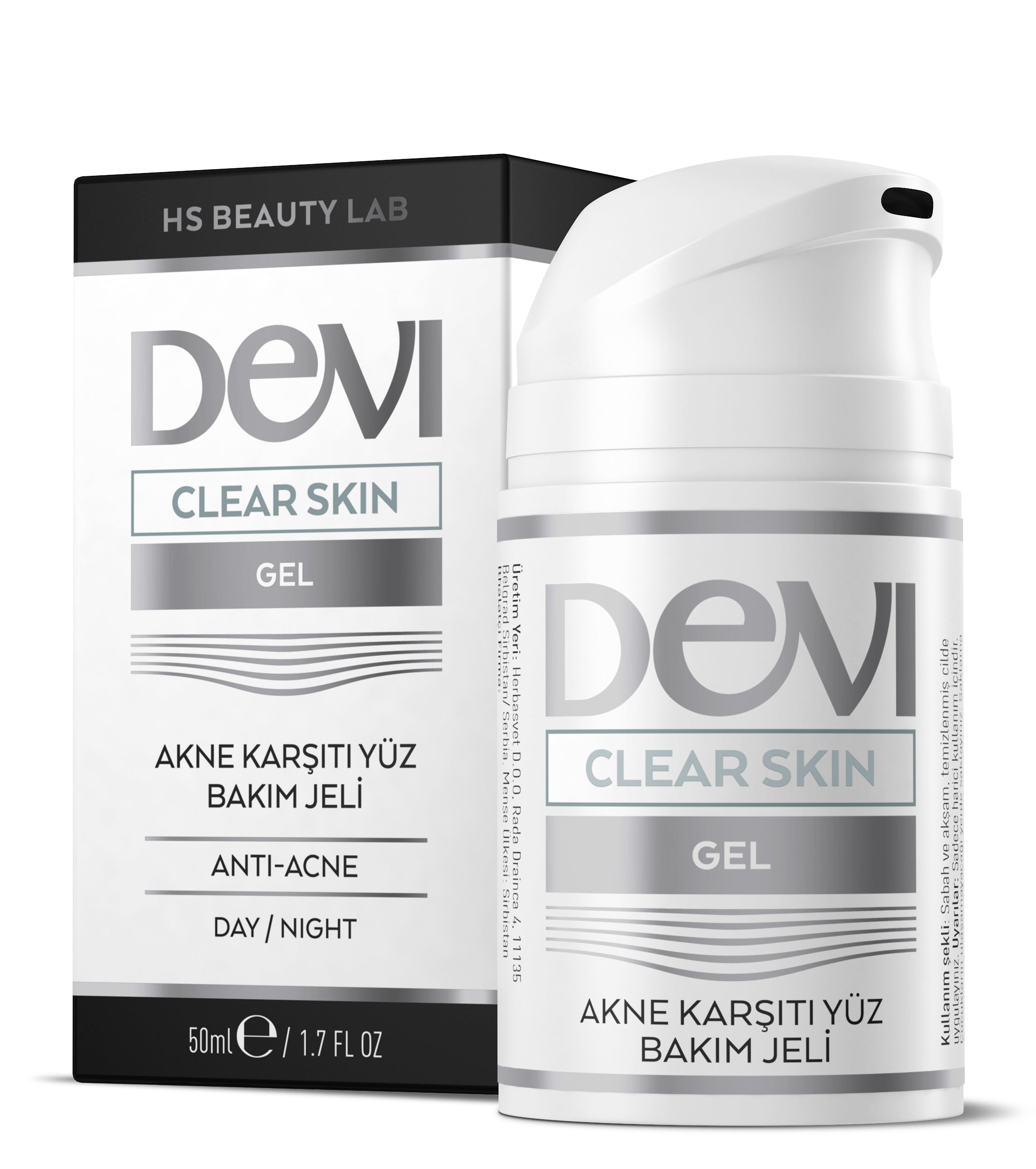 Clear Skin Gel 50ml Yenileyici, Renk Tonu Eşitleyici, Akne Karşıtı Bakım Jeli