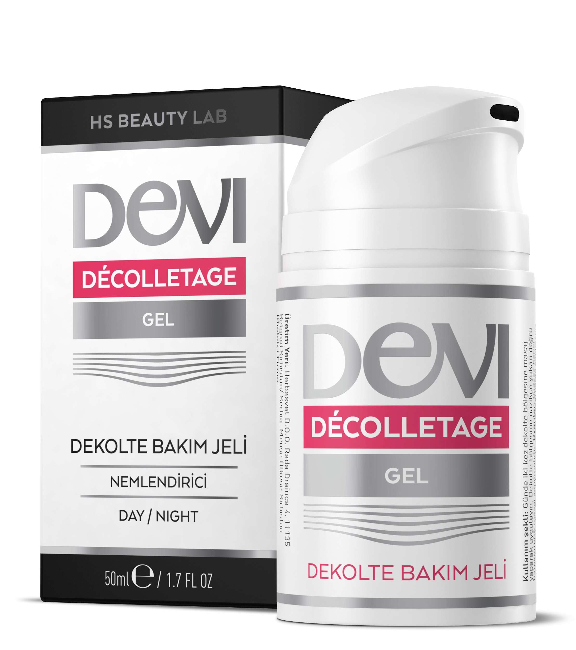 Devi Decolletage Gel 50ml Göğüs Dolgunlaştırıcı Ve Nemlendirici Bakım Serumu